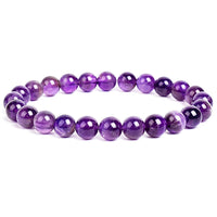 Bracelet Améthyste foncée